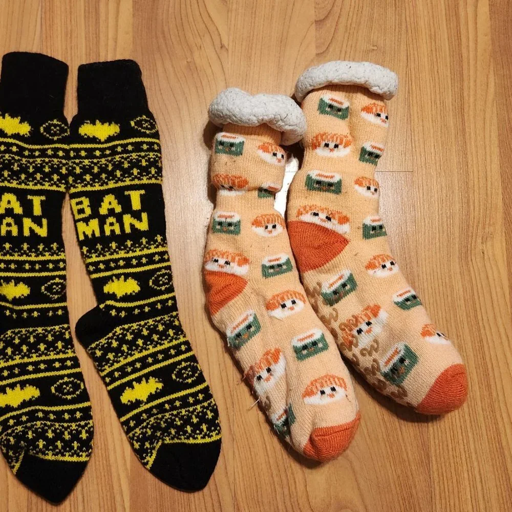 BarmanWinter Lounge Socks || Set of 3 kids Large